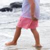 maamgic Boys Swim Trunks with Compression Liner Toddler Stretch Swim Shorts Quick Dry Swimming Trunks Boxer Brief 2 in 1 Beach Shorts Red Stripe 5/6 view 2