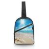 GFLFMXZW Bright Sunshine Summer Beach Cross Chest Bag Crossbody Backpack for Women Men Sling Bag Travel Hiking Daypack view 1