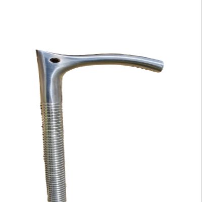 AHM HANDICRAFT Aluminium Tactical Victorian Style Walking Sticks Cane Handmade - 37, silver