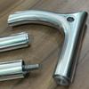 AHM HANDICRAFT Aluminium Tactical Victorian Style Walking Sticks Cane Handmade - 37, silver view 2