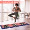 Futuregrace Yoga Towel with Corner Pockets Independence Day Boots Stars On Stars and Stripes Freedom Sweat Absorbent Lightweight Hot Yoga Towels 26"x70" Soft Yoga Blanket for Gym Fitness Workout view 2