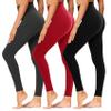 Syrinx High Waisted Leggings for Women - Soft Athletic Tummy Control Pants for Running Cycling Yoga Workout - Reg & Plus Size view 1