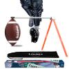 LvsJvcy Football Kicking Tee Stand, Premium Field Goal Kickoff Holder Equipment, Professional Kick Goal Posts Gear Compatible with All Football Size, Football Trainer Practice Accessories Gifts view 1