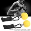 POENVFPO Pull Up Grips Ball, Climbing Pull Up Ball with Straps Arm Strength Training Exercise Ball for Bouldering Pull Up Kettlebells Workout view 4
