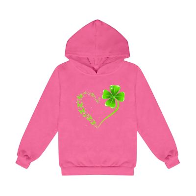 NineFit Basics Toddler Kids Girls Boys Boys Fashion Sweatshirt Fleece Pullover Hoodies Cute Printed Hooded Baby Girl (D, 7-8 Years)