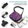 GFLFMXZW Color Flower Pattern Cross Chest Bag Crossbody Backpack for Women Men Sling Bag Travel Hiking Daypack view 3