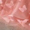 NineFit Basics Toddler Baby Girls Butterfly Tutu Skirt Layered Ballet Tulle Dance Skirt Princess Party Skirts for (Red, 6-7 Years) view 3