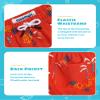 maamgic Boys Swim Trunks with Compression Liner Toddler Stretch Swim Shorts Quick Dry Swimming Trunks Boxer Brief 2 in 1 Beach Shorts Red Pineapple 8 view 3