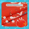 maamgic Boys Swim Trunks with Compression Liner Toddler Stretch Swim Shorts Quick Dry Swimming Trunks Boxer Brief 2 in 1 Beach Shorts Red Pineapple 8 view 4