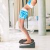 XHTLLO Wooden Anti Skid Yoga Balance Board, Beech Rehabilitation Training Tool for Home Fitness, Improves Balance and Coordination, Compact and Portable, Includes Roller, for Children, Adults view 3
