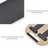 XHTLLO Wooden Anti Skid Yoga Balance Board, Beech Rehabilitation Training Tool for Home Fitness, Improves Balance and Coordination, Compact and Portable, Includes Roller, for Children, Adults view 4