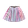 NineFit Basics Birthday Skirt for Girls Layered Mini Rainbow Tutu Ballet Skirt for Toddler Girls Colorful Ruffle (Purple, 3-4 Years) view 1