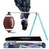 LvsJvcy Football Kicking Tee Stand, Premium Field Goal Kickoff Holder Equipment, Professional Kick Goal Posts Gear Compatible with All Football Size, Football Trainer Practice Accessories Gifts view 1