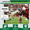 LvsJvcy Football Kicking Tee Stand, Premium Field Goal Kickoff Holder Equipment, Professional Kick Goal Posts Gear Compatible with All Football Size, Football Trainer Practice Accessories Gifts view 2