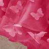 NineFit Basics Toddler Baby Girls Butterfly Tutu Skirt Layered Ballet Tulle Dance Skirt Princess Party Skirts for (Hot Pink, 6-7 Years) view 4