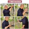 ZIMGOD Wing Chun Dummy 60cm Spring Arms for Railing, Martial Arts Training Equipment with 2 Retainer, Kung Fu Trainer Dummies, Man Pile Practice Device for Fence Sandbags(Color:with 1 Spring) view 2