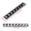 Aramox Stainless Steel Marine Vent Grille, Oblong Louver Boat Shutters Cover, Sturdy and Reliable, Suitable for All Ships, Boat Ventilation Grille view 2