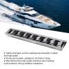 Aramox Stainless Steel Marine Vent Grille, Oblong Louver Boat Shutters Cover, Sturdy and Reliable, Suitable for All Ships, Boat Ventilation Grille view 3