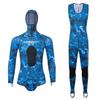 0.5mm Thin Spearfishing Wetsuit for Men Women,Two-Piece Set Wetsuit Sports Dive Skins Swimwear for Snorkeling Surfing Scuba Diving Swimming Kayaking Sailing Canoeing (Blue, XS) view 2