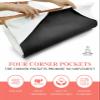 Futuregrace Yoga Towel with Corner Pockets Happy Groundhog Day Funny Groundhog Sweat Absorbent Lightweight Hot Yoga Towels 26"x74" Soft Yoga Blanket for Gym Fitness Workout view 3