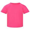 Auranso Boys Rash Guard Short Sleeve Boys Swim Shirt UPF 50+ Quick Dry Shirt Rose red 9-10 Years