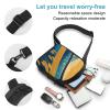 GFLFMXZW Wheat Pattern Cross Chest Bag Crossbody Backpack for Women Men Sling Bag Travel Hiking Daypack view 3