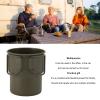 Glomora Foldable Handle Coffee Mug, Portable Camping Coffee Cup Stainless Steel Lightweight Backpacking Cup for Hiking Travel view 4