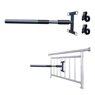 ZIMGOD Wing Chun Dummy 60cm Spring Arms for Railing, Martial Arts Training Equipment with 2 Retainer, Kung Fu Trainer Dummies, Man Pile Practice Device for Fence Sandbags(Color:with 2 Springs)