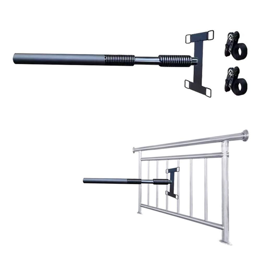 ZIMGOD Wing Chun Dummy 60cm Spring Arms for Railing, Martial Arts Training Equipment with 2 Retainer, Kung Fu Trainer Dummies, Man Pile Practice Device for Fence Sandbags(Color:with 2 Springs)