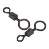 Yuecoom Rolling Barrel Fishing Swivels, 50pcs High Tensile Stainless Steel Fishing Barrel Swivels for Fishing Applications view 4