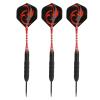 Steel Tip Darts Set, Professional Metal Darts, Point Metal Tip Anti Slip Light Weight Flight Darts for Dartboard Home Bar (Red) view 1