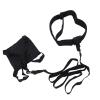 Swim Parachute, Swimming Belt Swim Training Exerciser Belt with Drag Parachute, Swimming Harness Swim Training Equipment for Adults and Kids (Black) view 1