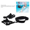 Swim Parachute, Swimming Belt Swim Training Exerciser Belt with Drag Parachute, Swimming Harness Swim Training Equipment for Adults and Kids (Black) view 3