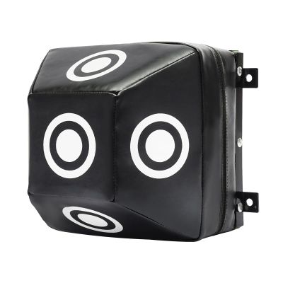 COFECO Wall Mount Uppercut Boxing Training Punching Target, MMA Training Punching Target Wall Mounted Punching Bag 11.81 x 11.81in with Marking Points Punching Target for Boxing, Combat, Kickboxing
