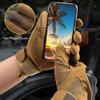 Tactical Gloves for Men -Touch Screen Work Gloves Motorcycle Dirt Bike Training Full Finger Gloves Hard Shell & Palm Padding Mittens for Camping Driving ATV Hiking Climbing Sports Training view 2