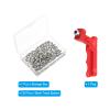 PATIKIL 1/4 Inch Steel Track Spikes, 120 Pack Sports Shoes Spikes Replacement Accessories with Spike Wrench for Long Jumping Running, Silver Tone view 3