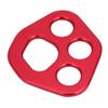 SASKATE Outdoor 4 Holes Rigging Plate Rock Climbing Multi Anchor Point Connector Gear view 2