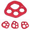 SASKATE Outdoor 4 Holes Rigging Plate Rock Climbing Multi Anchor Point Connector Gear view 4