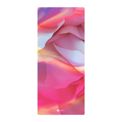 YOGA DESIGN LAB | The Combo Yoga Mat | Eco Luxury | Ideal for Hot Yoga, Power, Bikram, Ashtanga, Sweat | Studio Quality | Includes Carrying Strap! (Rose, 3.5mm)