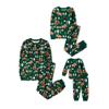 The Children's Place,Unisex Baby,Family Matching, Holiday Pajama Sets, Cotton,Green Christmas Woodland Animals,5 view 1