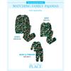 The Children's Place,Unisex Baby,Family Matching, Holiday Pajama Sets, Cotton,Green Christmas Woodland Animals,5 view 2