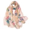 YOLAI Women Shawls And Wraps For Evening Dresses Like Chiffon Silk Scarf Formal Silky Pashmina Shawls (Pink, One Size) view 1