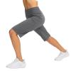 zcgoxvn Womens Summer Shorts with Pockets Tummy Control Yoga Pants Comfy Bermuda Shorts Casual Gym Shorts Soft Hiking Shorts view 3