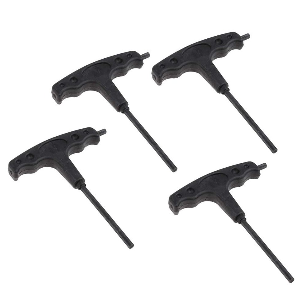 NineFit Basics 4 Pcs Inline Skates Spanner Roller Skate T Handle Allen Wrench Skate Shoes Tool for Men Women Skating Outdoors