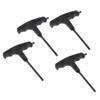 NineFit Basics 4 Pcs Inline Skates Spanner Roller Skate T Handle Allen Wrench Skate Shoes Tool for Men Women Skating Outdoors view 1