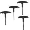 NineFit Basics 4 Pcs Inline Skates Spanner Roller Skate T Handle Allen Wrench Skate Shoes Tool for Men Women Skating Outdoors view 2