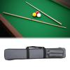 kowaku 8 Holes Billiards Pool Cue Case Snooker Cue Storage Pouch 1/2 Snooker Billiard Cue Case Portable Billiard Rod Storage Bag, Blue view 3