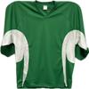 NineFit Basics Youth Hockey Practice Jersey Screen Print and Heat Press Friendly (US, Alpha, One Size, Kelly Green/White) view 1