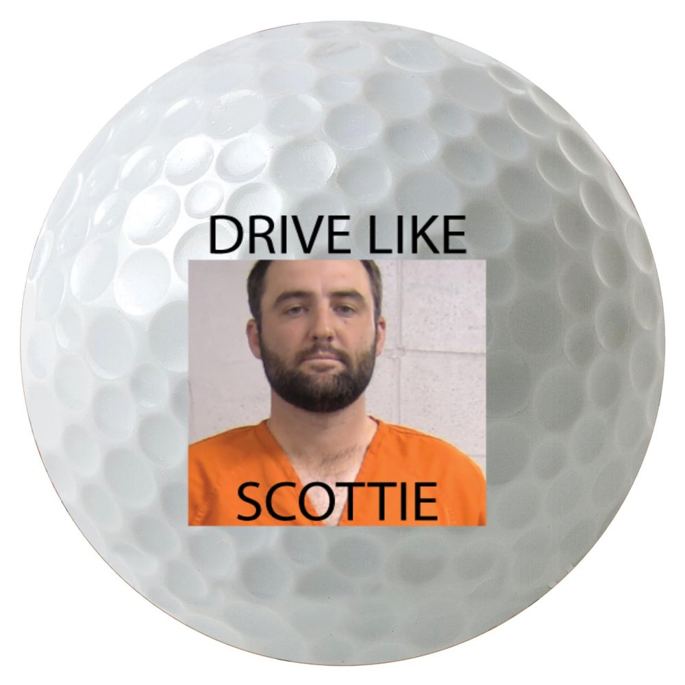 NineFit Basics Drive Like Scottie 3-Pack Printed Golf Balls