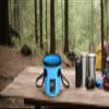 BANCHELLE Collapsible Bucket Water Container Portable Folding Camp Wash Basin for Outdoor Traveling Hiking Fishing Car Washing Gardening Camping 2 PCS (Blue, 12L) view 3